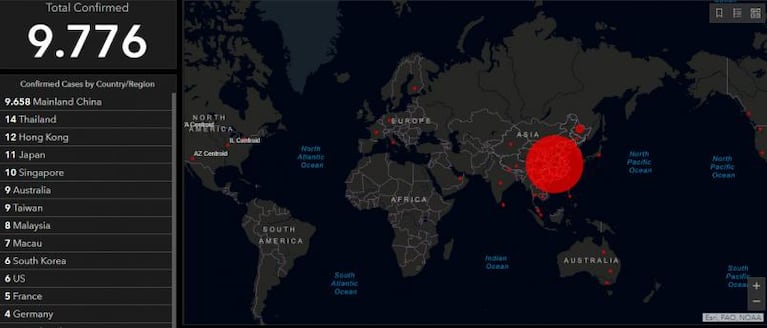 El mundo en emergencia por el coronavirus: cómo seguir el avance en vivo