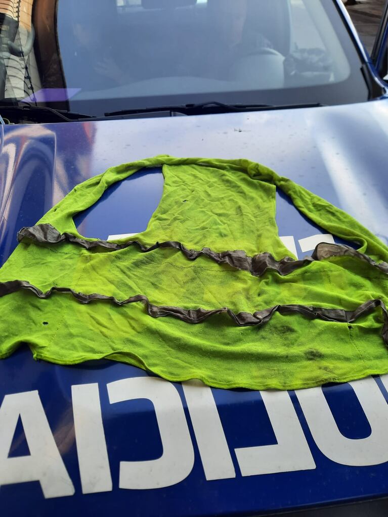 El naranjita quedó detenido.