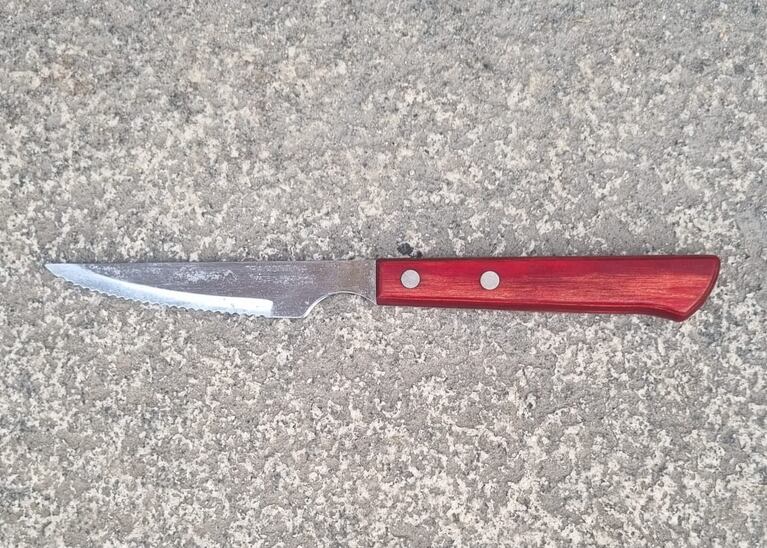 El naranjita quedó detenido.