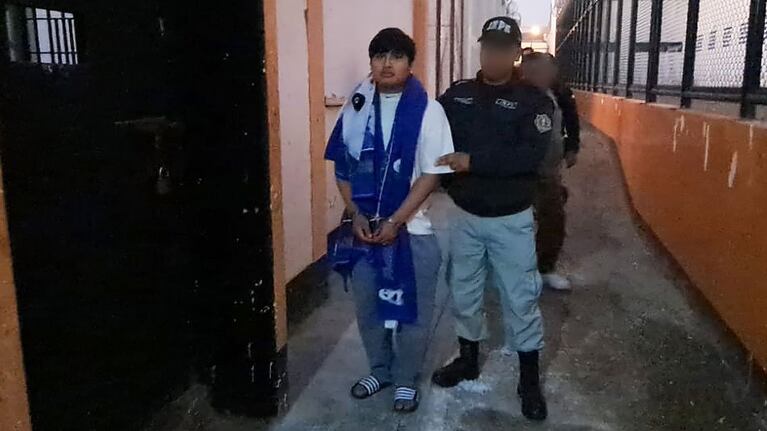 El narco peruano cumplirá nueve meses de prisión preventiva.