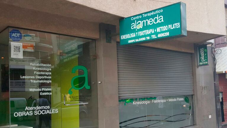 El negocio que sufrió el intento de robo.