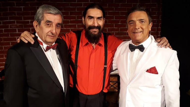 El Negro Álvarez, el Flaco Varela y Nito Artaza, tres exponentes del humor.