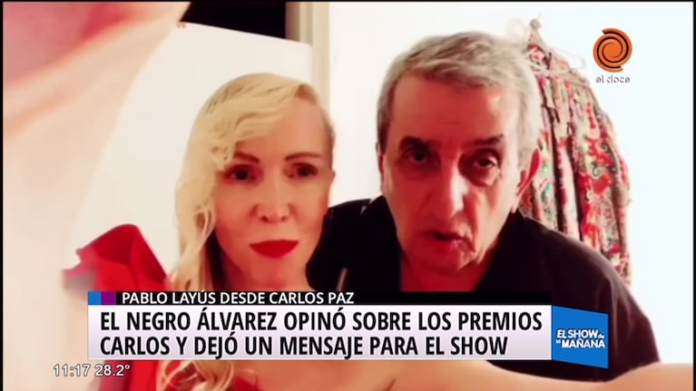 El Negro Álvarez habló de los Premios Carlos