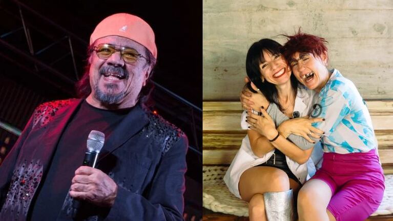 El Negro Videla cantó “Señora” junto a La Bicho: el divertido momento desde el escenario