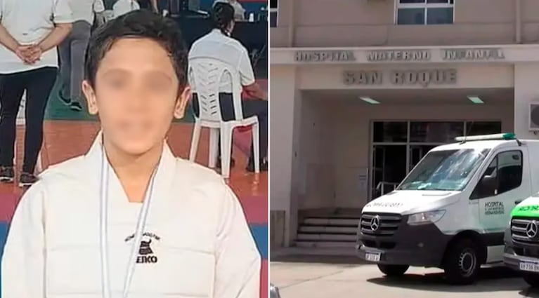 El nene de 12 años está internado en terapia.