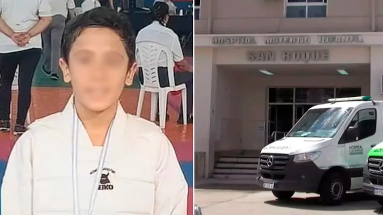 El nene de 12 años está internado en terapia.