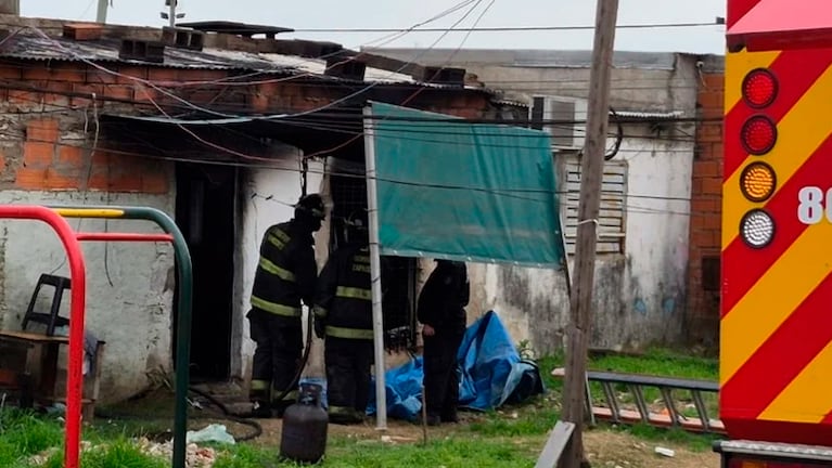 El nene de 4 años murió dentro de la vivienda. Foto: El Litoral.