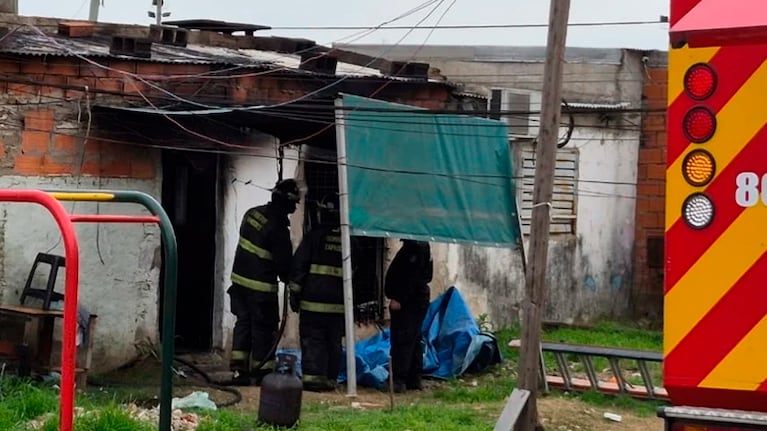 El nene de 4 años murió dentro de la vivienda. Foto: El Litoral.
