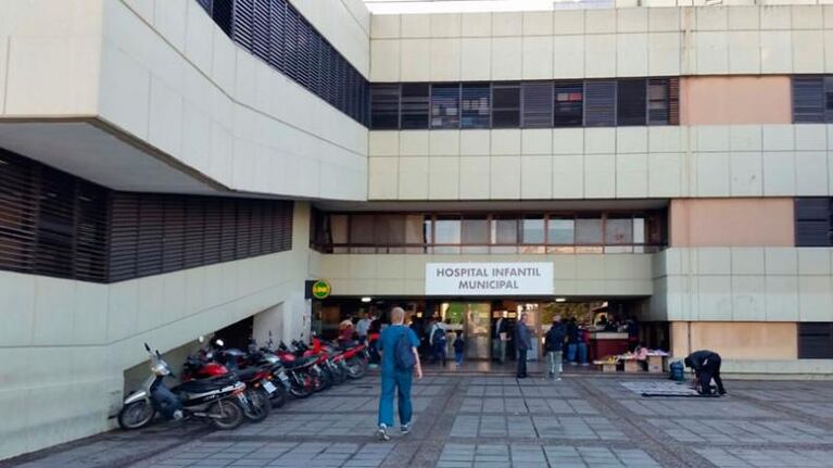 El nene está grave en el hospital Infantil.