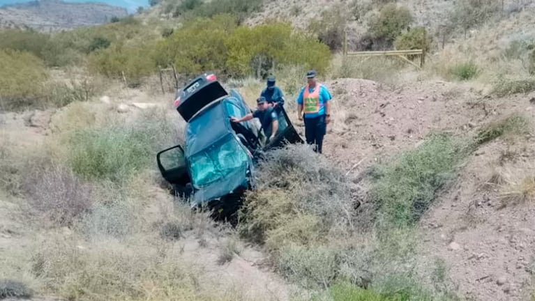 El nene murió en el acto tras el vuelco en ruta 7.