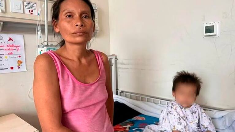 El nene tiene dos años y se tragó 8 agujas.