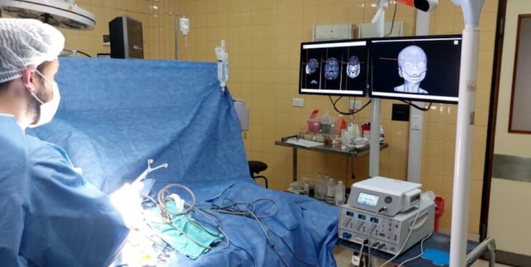 El niño de 13 años fue operado en el Hospital Infantil Municipal.
