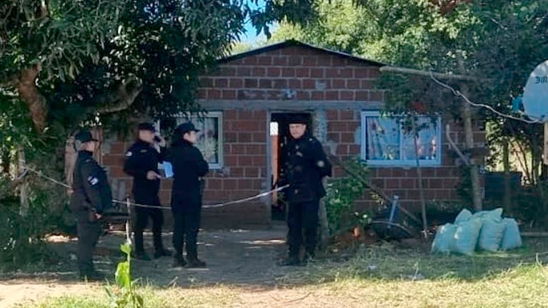 El niño fue encontrado muerto en la casa de su madre. Foto: Misiones Online.
