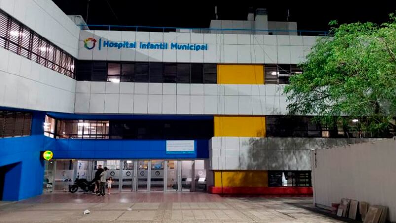 El niño quedó en observación en el Hospital Infantil.