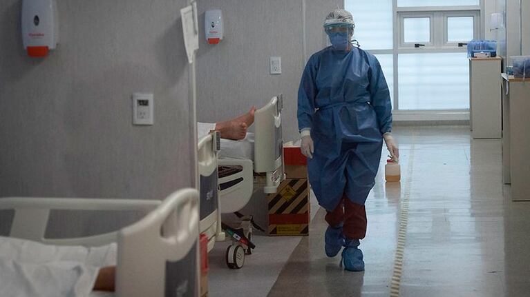 El nivel de ocupación de camas Covid-19 es de 76,7% en la provincia. (Foto: La Voz)