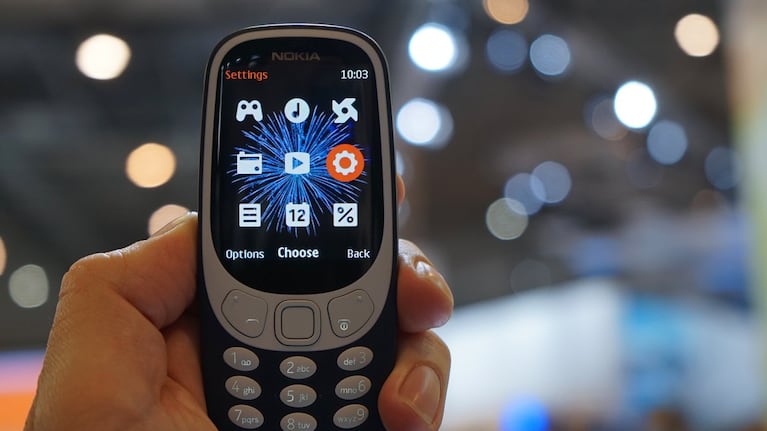 El Nokia 3310, en su versión 2017.