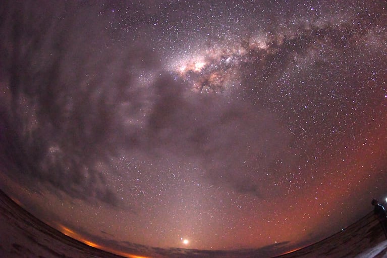 El norte cordobés tiene "cielo clase 1", el mejor para mirar la Vía Láctea. Foto: @carlosbornancini.
