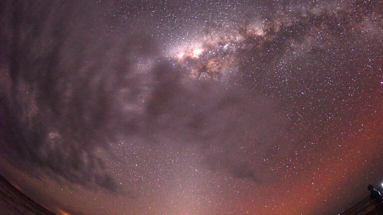 El norte cordobés tiene "cielo clase 1", el mejor para mirar la Vía Láctea. Foto: @carlosbornancini.