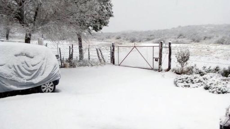 El norte cordobés y las Altas Cumbres, con nevadas casi aseguradas para el miércoles.