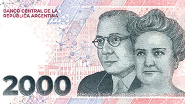 El nuevo billete que ya circula en el país.
