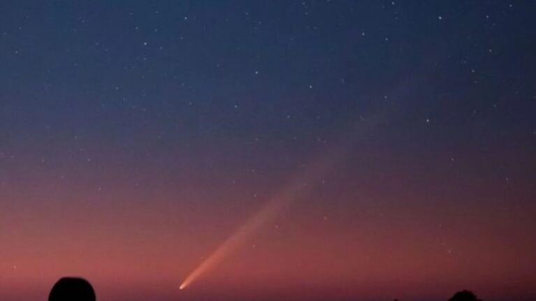 El nuevo cometa descubierto (imagen a modo ilustrativa).