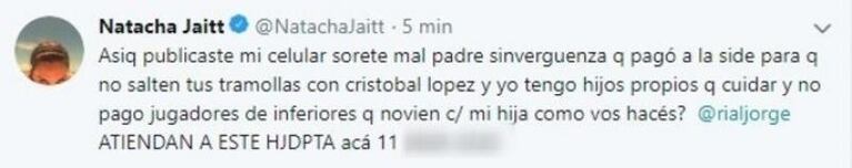 El nuevo cruce: Morena Rial contra Natacha Jaitt 