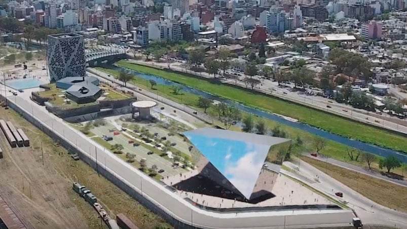 El nuevo edificio acompañará al Panal en la zona del Centro Cívico. 