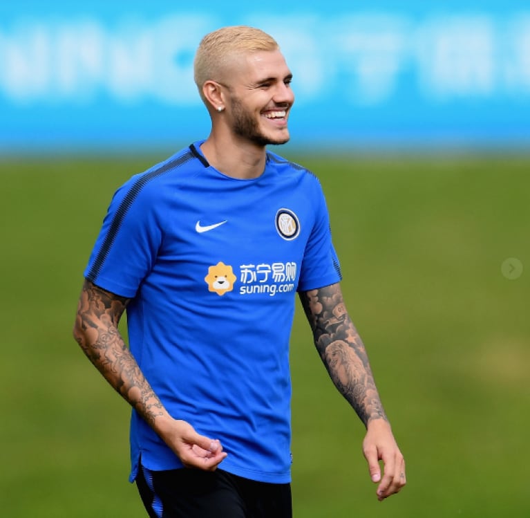 El nuevo look de Mauro Icardi