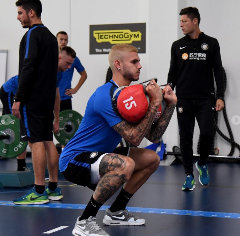 El nuevo look de Mauro Icardi