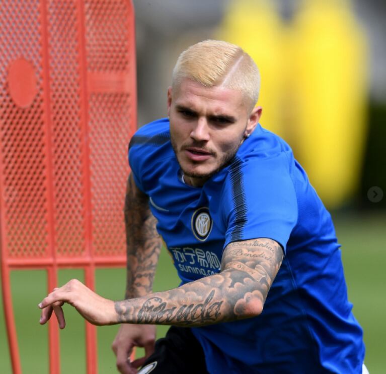 El nuevo look de Mauro Icardi