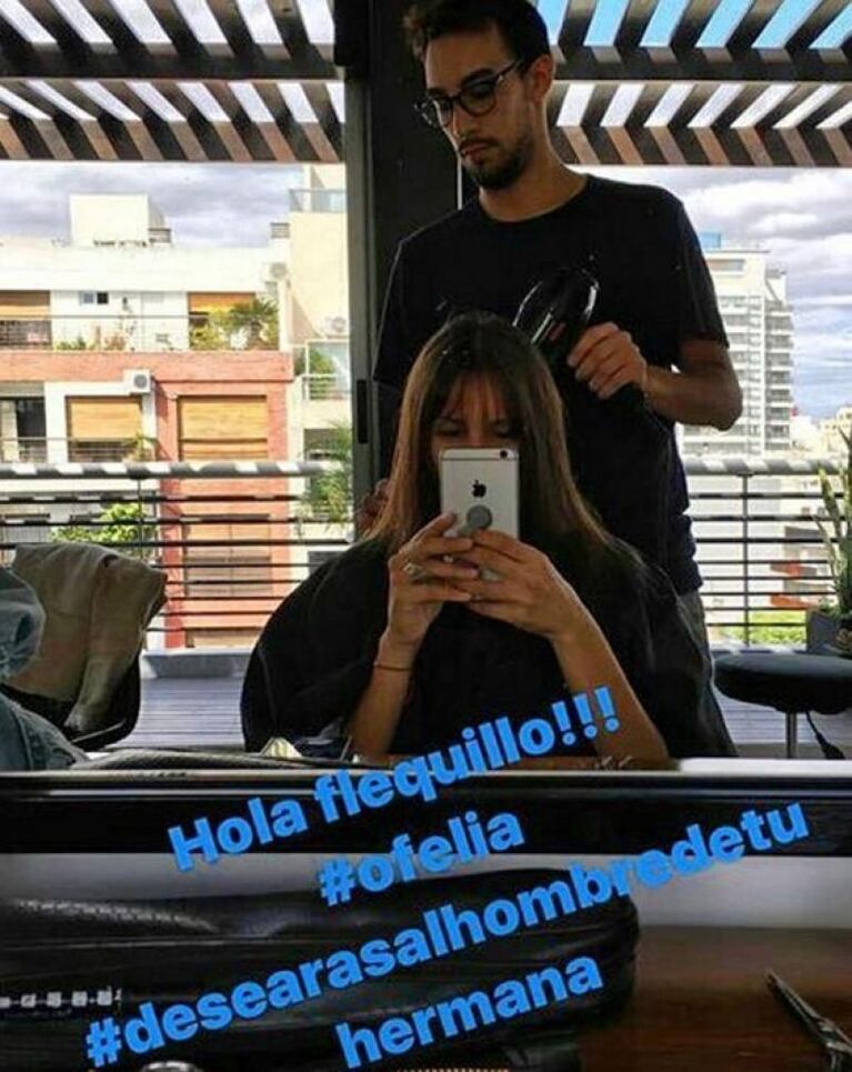 El nuevo look de Pampita