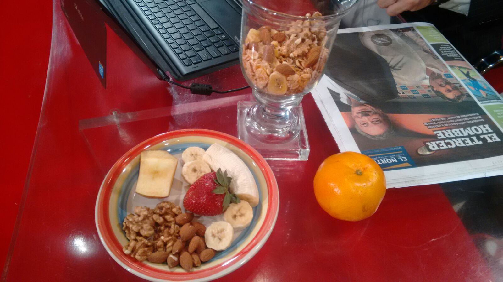 El nuevo, rico y saludable desayuno de Arriba Córdoba.