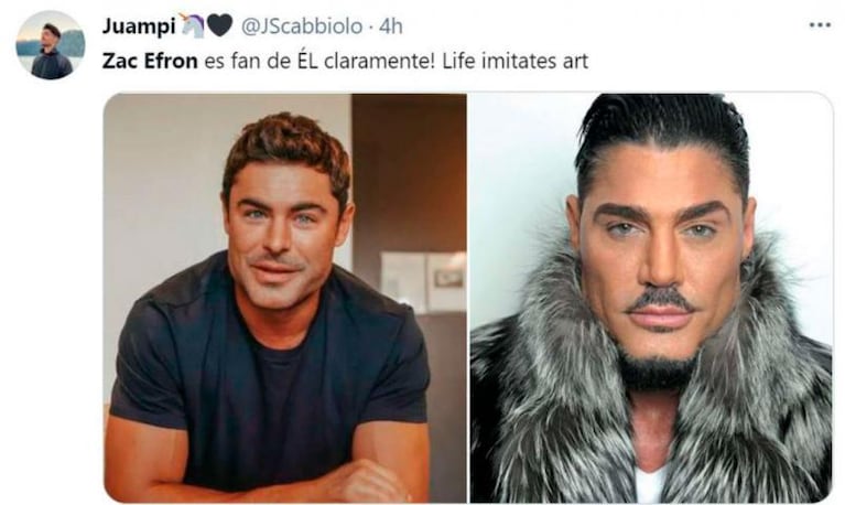 El "nuevo" rostro de Zac Efron: los memes por un posible exceso de bótox