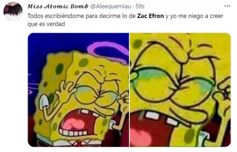 El "nuevo" rostro de Zac Efron: los memes por un posible exceso de bótox