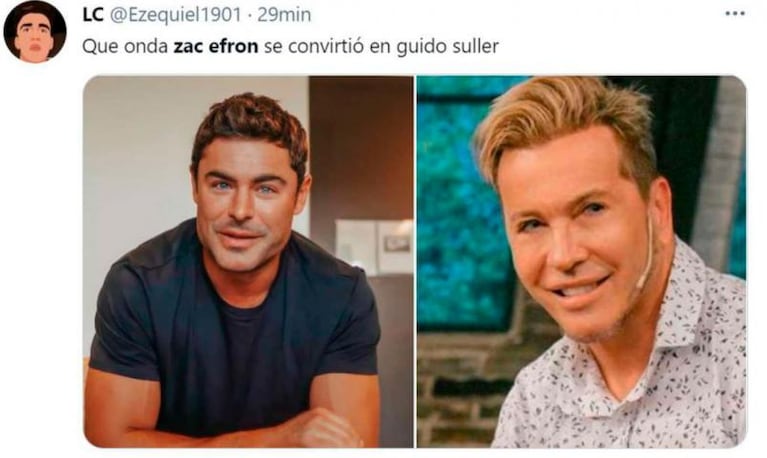 El "nuevo" rostro de Zac Efron: los memes por un posible exceso de bótox