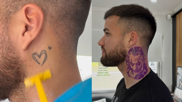 El nuevo tatuaje de Chelo Weigandt (Foto:  Instagram / ezequielgood.tattoo)