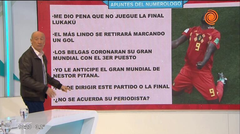 El numerólogo mundialista 12/07