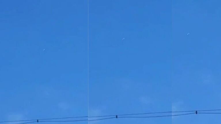 El objeto divisado en el cielo de Villa María.