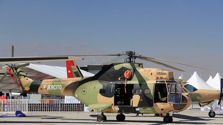 El objeto fue grabado por la cámara de un helicóptero militar.