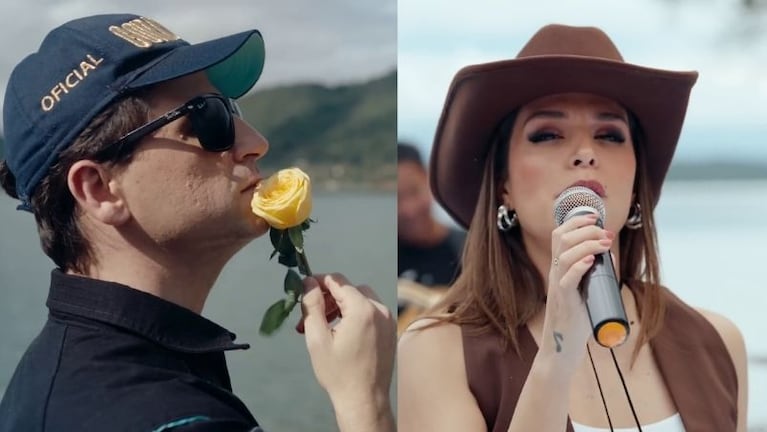 El Oficial Gordillo resaltó el talento de la cantante de La Banda de Carlitos.