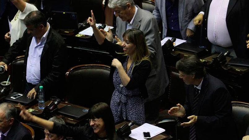 El oficialismo festejó ante la bronca de la oposición.