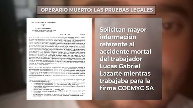 El operario electrocutado trabajaba en una empresa contratada por Epec