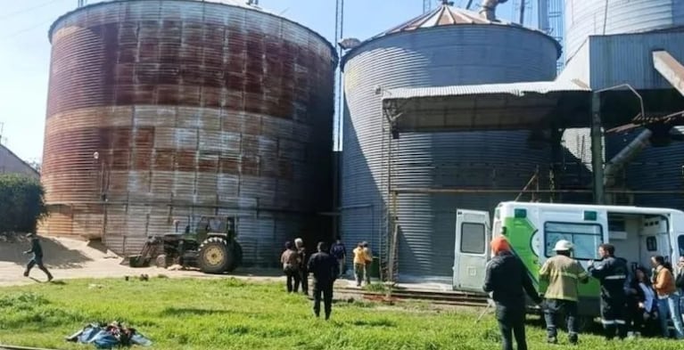 El operario falleció de manera trágica.