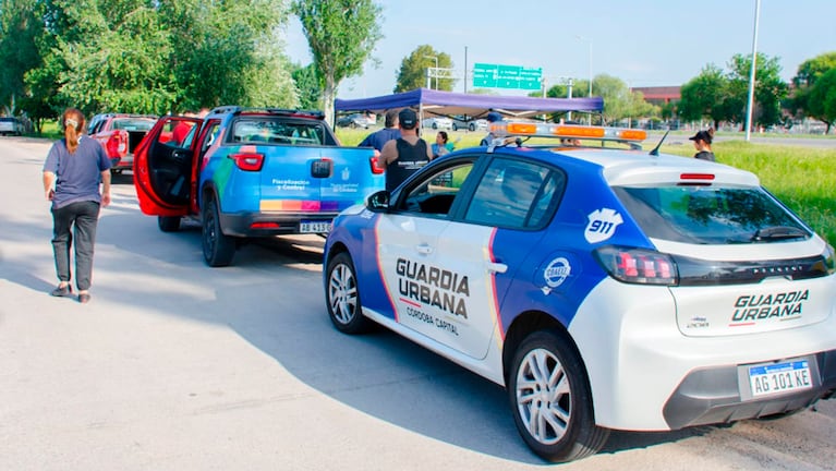 El operativo anti pirotecnia en Córdoba.