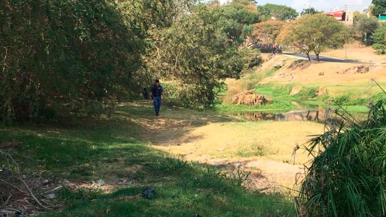 El operativo de búsqueda en la zona de la Costanera.