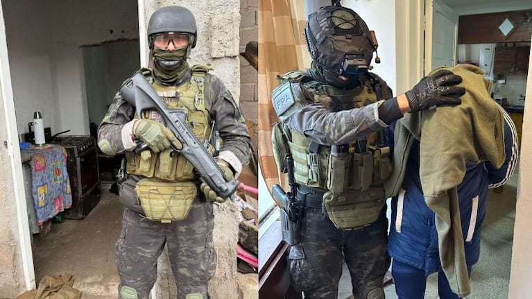 El operativo de desplegó en Río Cuarto.