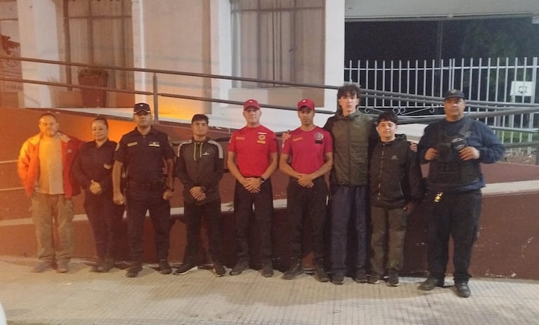 El operativo de rescate se desplegó en la zona del dique Los Alazanes, en Capilla del Monte.