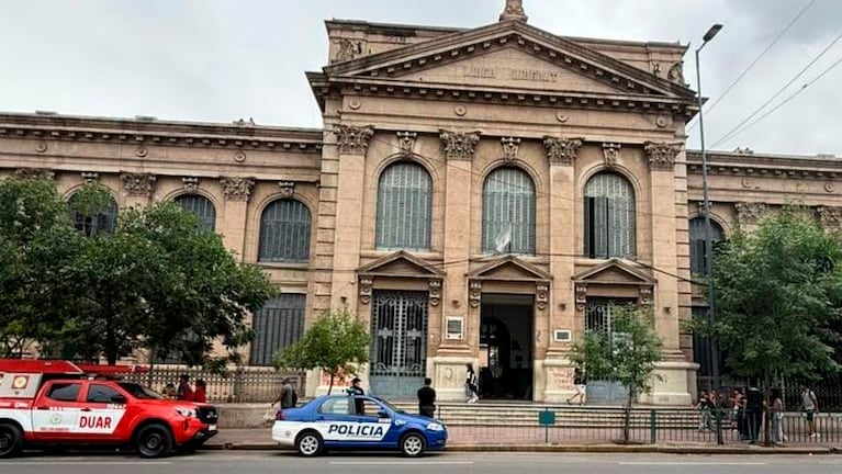 El operativo del DUAR en el centro de Córdoba.