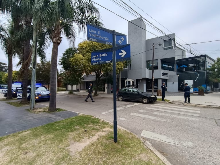 El operativo desarrollado en 2025 en una de las oficinas de la empresa. Foto: archivo ElDoce.tv.