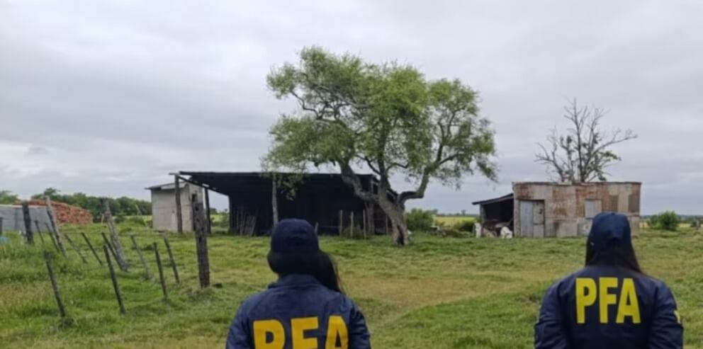 El operativo en Entre Ríos.